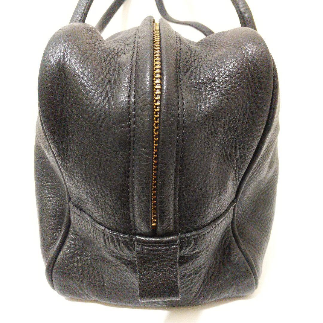 美品 raregem ボストンバッグ LADY ROBBER レザー 黒 トート