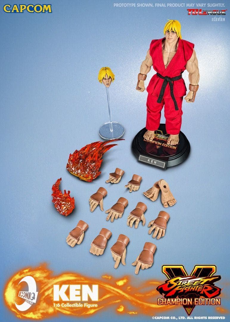 Iconiq IQGS-04ストリートファイターstreet fighterケン