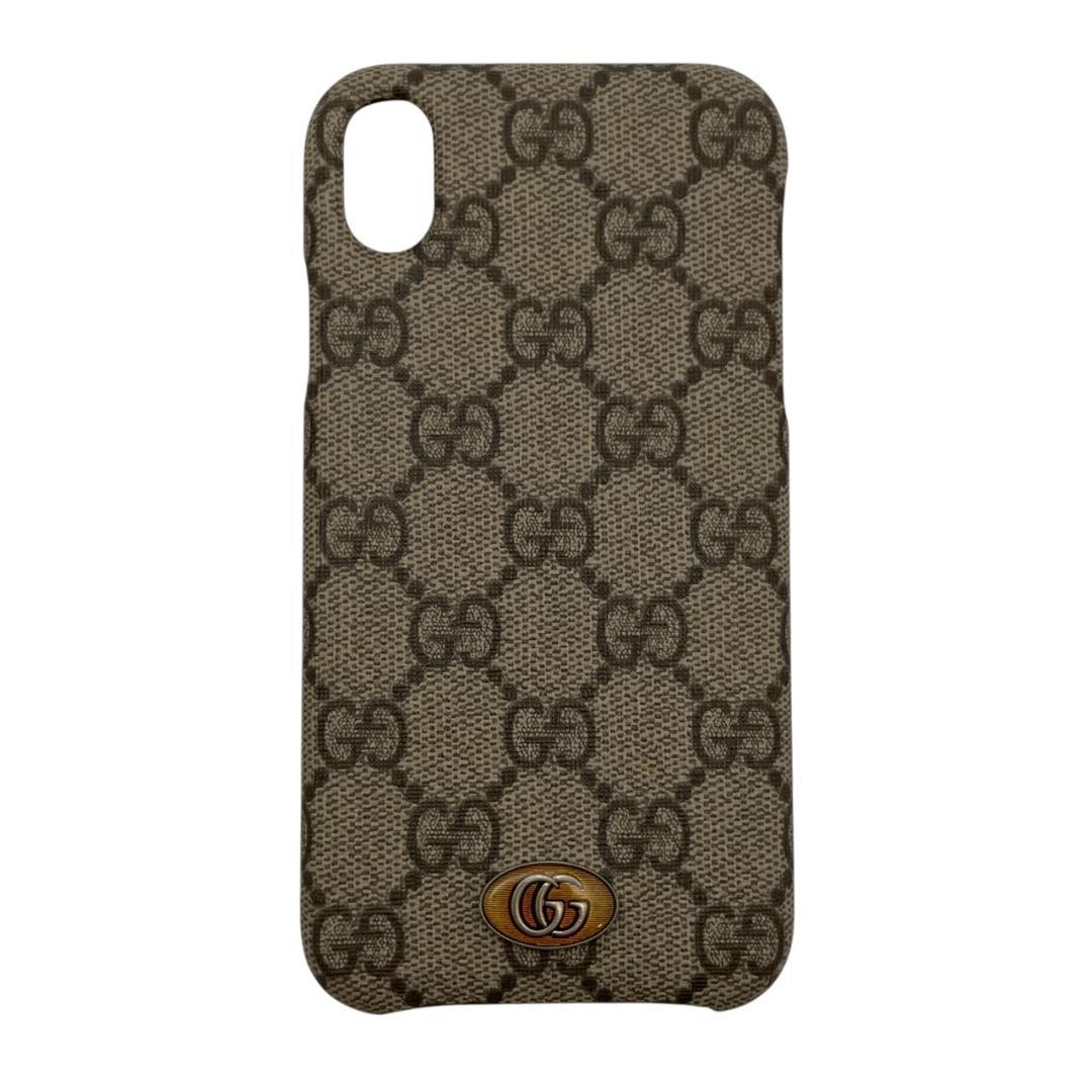 【新品】 GUCCI グッチ iPhoneXケース GG スプリーム