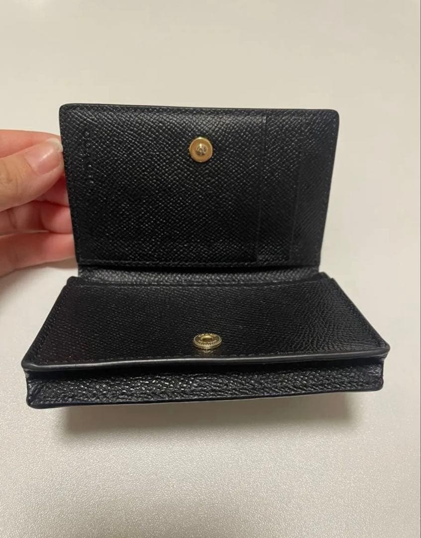COACH コーチ 名刺入れ カードケース ブラック 美品 正規品
