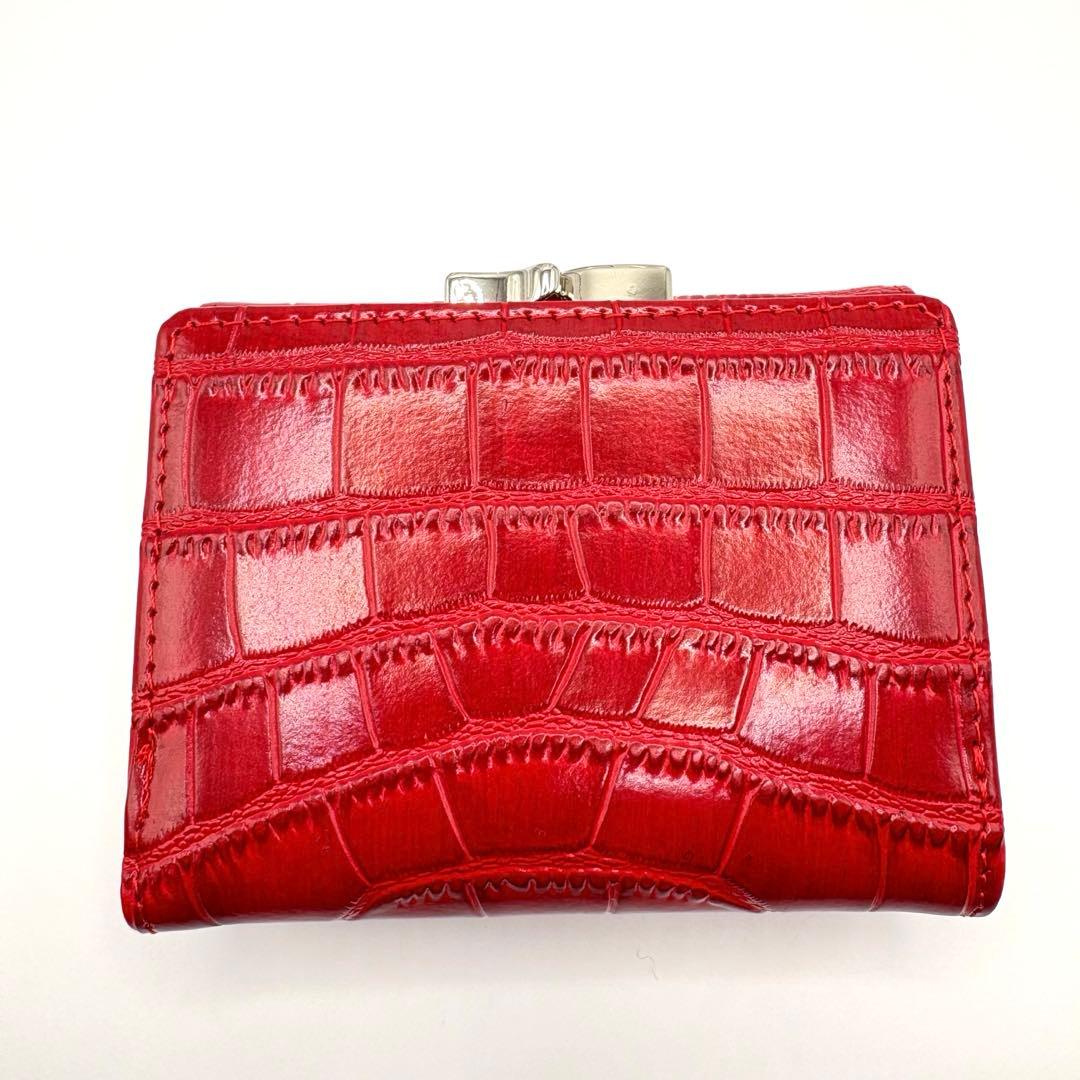 【新品未使用】Vivienne Westwood 財布 レッド 三つ折り財布