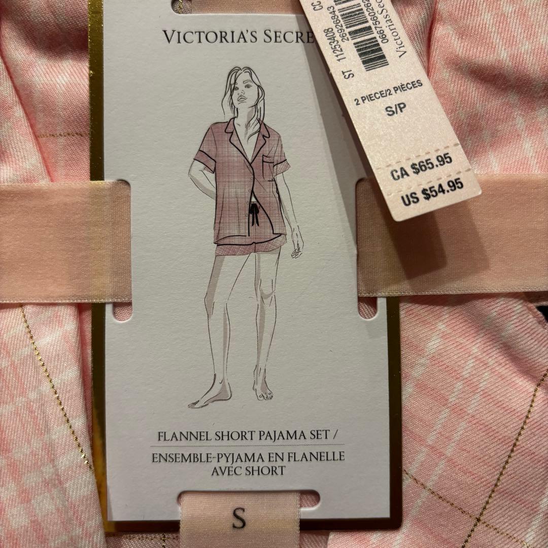 【日本未発売】Victoria's Secret / ショートパジャマセット S