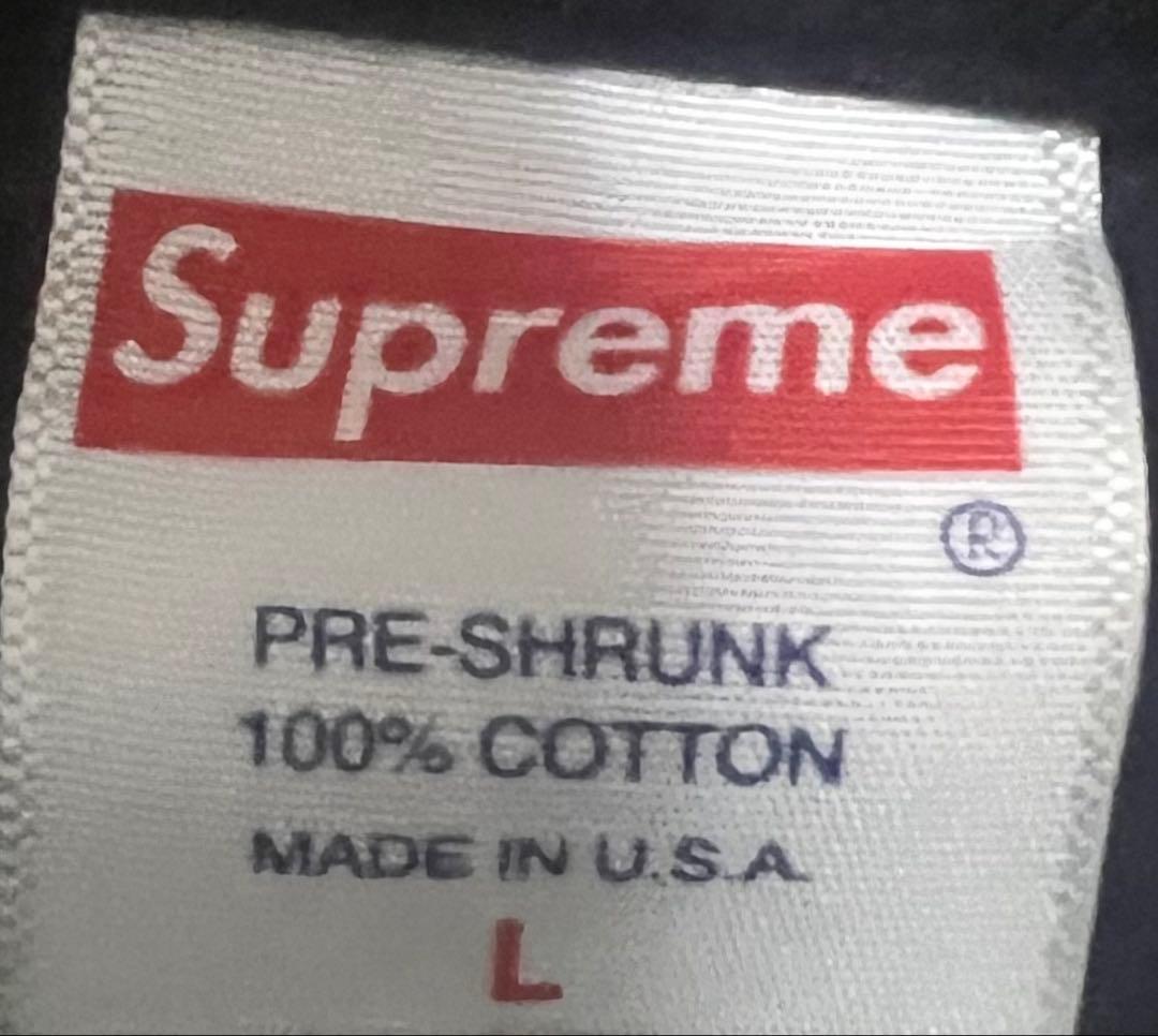 Supreme フォトプリント Tシャツ ブラック USA製 Lサイズ