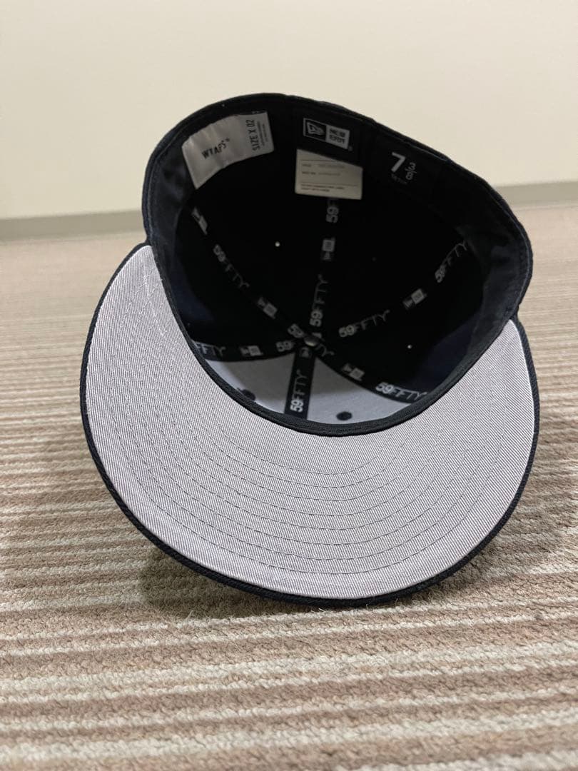 WTAPS /59FIFTY キャップ /ネイビー /7 3/8