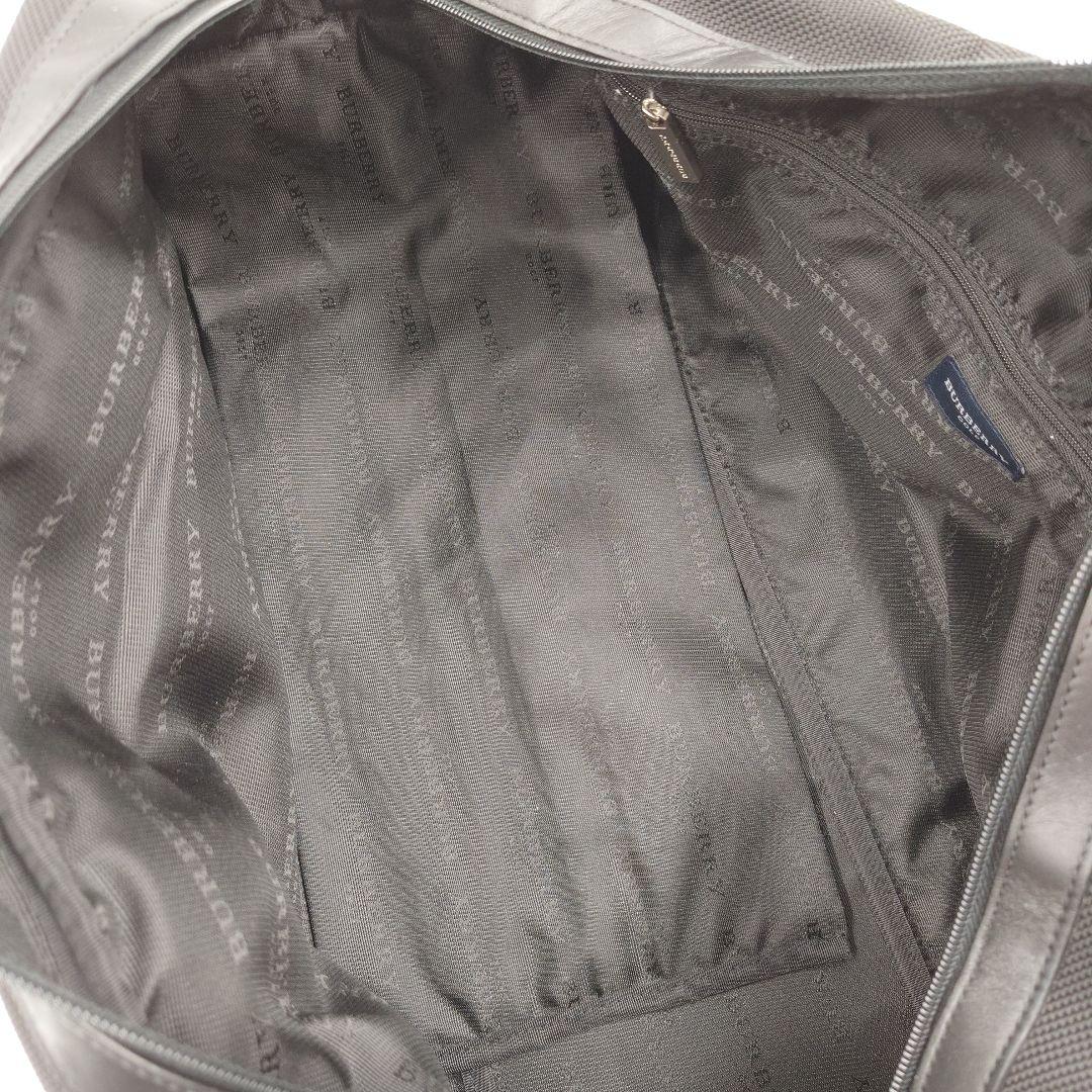 BURBERRY GOLF バーバリーゴルフ ボストンバッグ ノバチェック 黒
