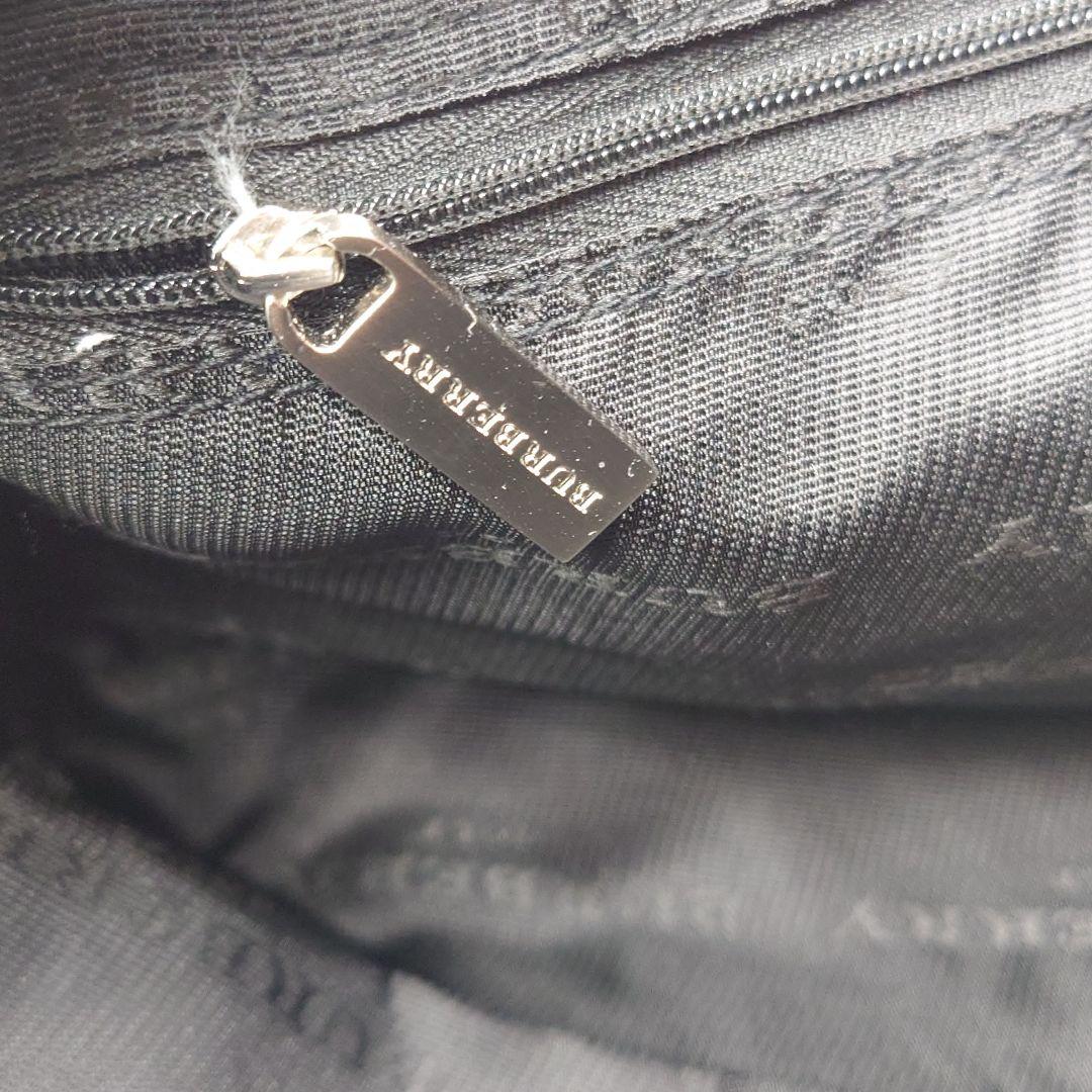 BURBERRY GOLF バーバリーゴルフ ボストンバッグ ノバチェック 黒