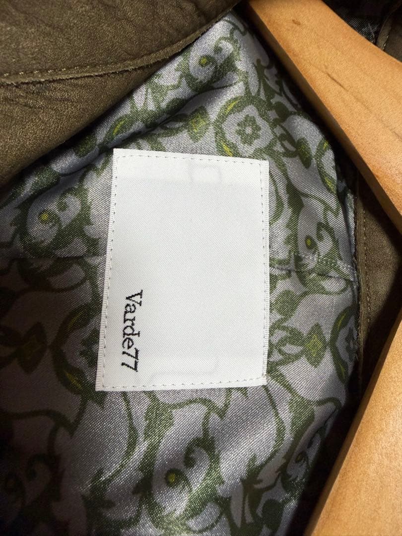 ジャケット・アウター Varde77NUBUCK LEATHER EMBROIDERED size3