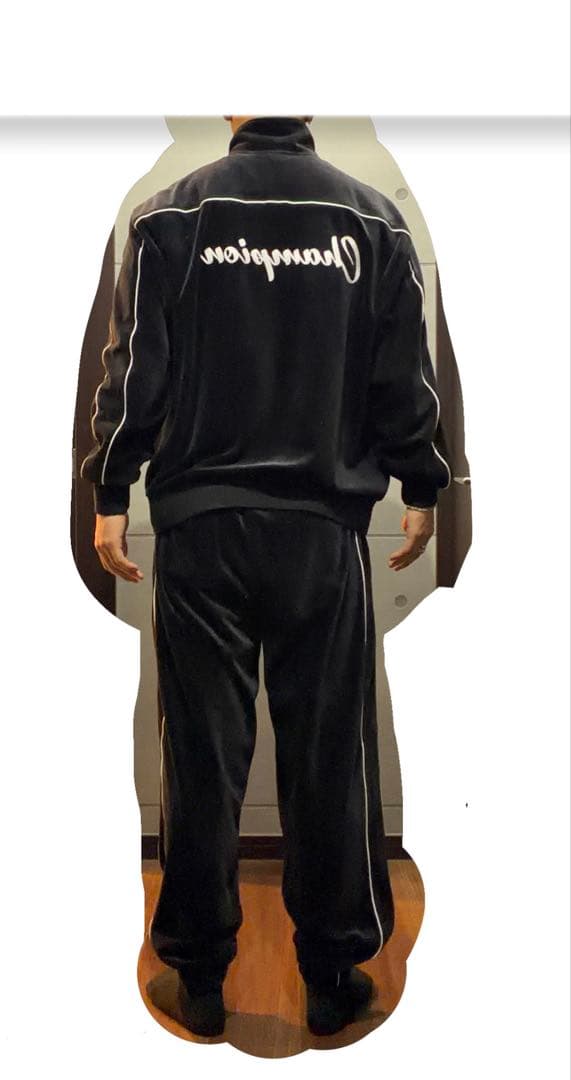 Champion (チャンピオン) ベロア ジップジャケット パンツ 上下セット
