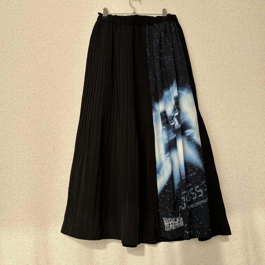 レア　グラニフ　バックトゥザフューチャー　デロリアン　イレーザープリーツスカート