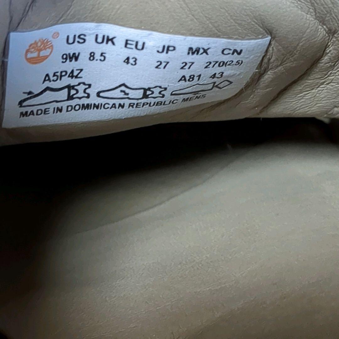 ★良品★ Timberland ベージュ デッキシューズ 27.5