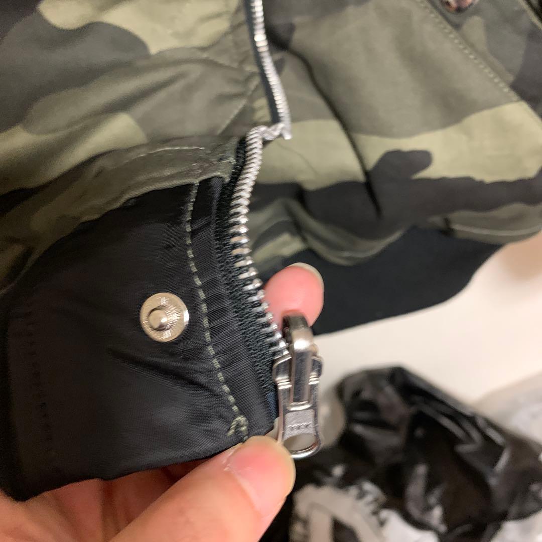 ジャケット・アウター Belvet Camo Reversible MA-1 Jacket XL
