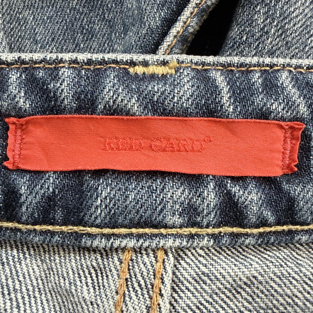 ✨美品✨ RED CARD Sunrise ハイウエスト ワイドデニム 25」