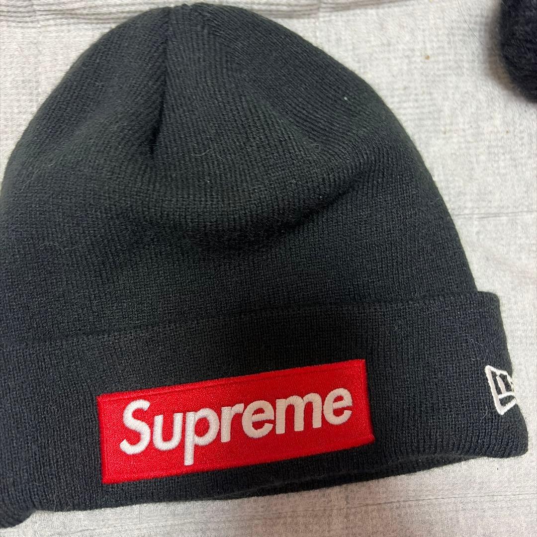 Supreme × New Era ニット帽