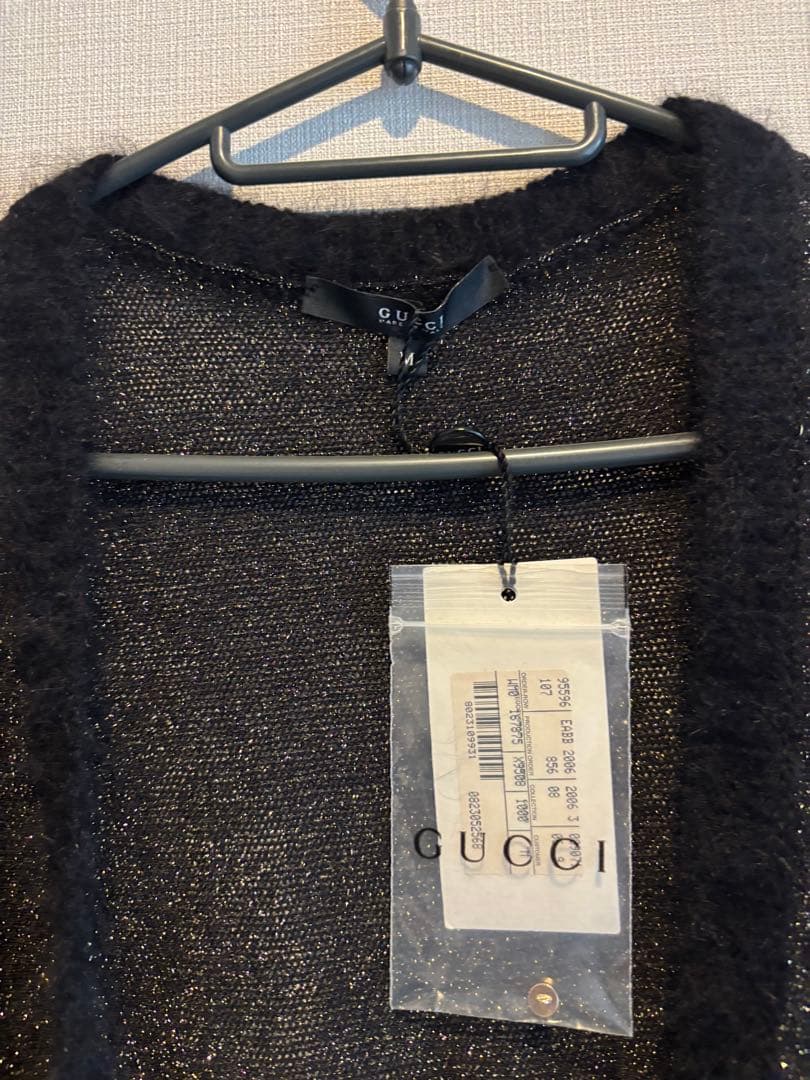新品❣️GUCCI ブラック カーディガン