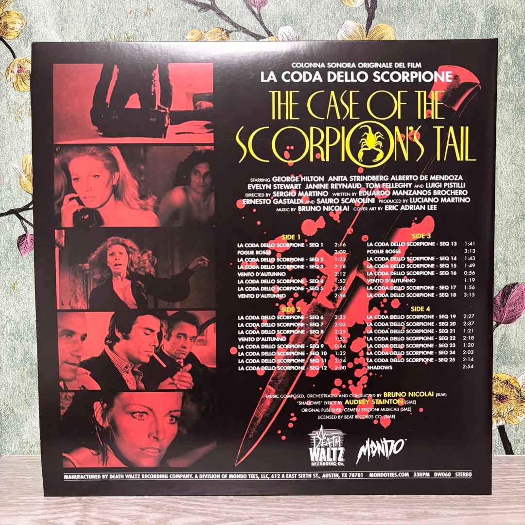 The CACE OF SCOPION TALE サントラ 2LP 帯ポスター付