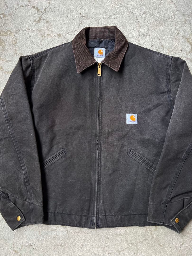 幻激レア 90s USA製 carhartt デトロイトジャケット BLK XL
