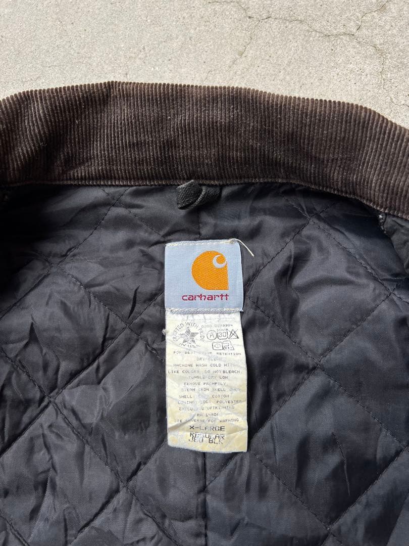 幻激レア 90s USA製 carhartt デトロイトジャケット BLK XL
