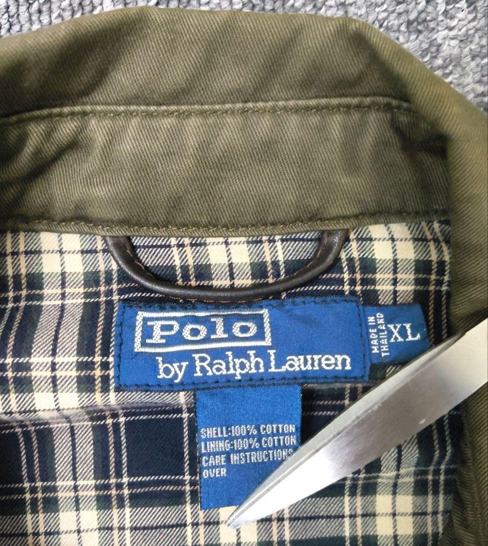 【レアカラー】90s Ralph Lauren swing top XL カーキ