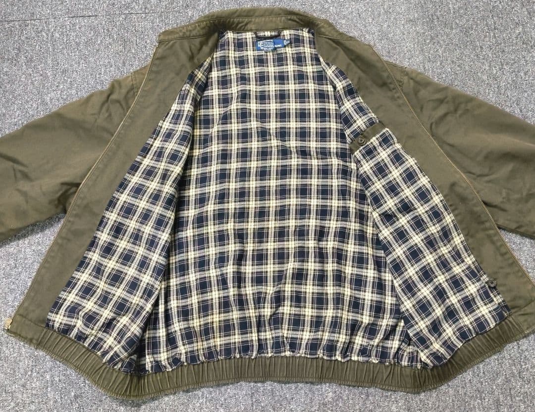 【レアカラー】90s Ralph Lauren swing top XL カーキ