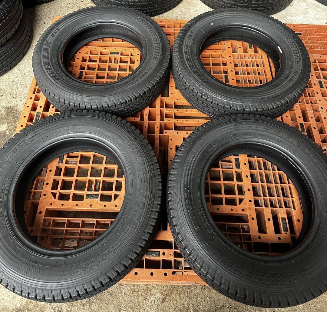 155/80R14 LT ブリヂストンVL1 4本送料無料 冬タイヤ T1240