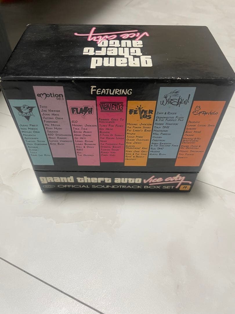 Grand Theft Auto Vice City　サウンドトラック　ボックス