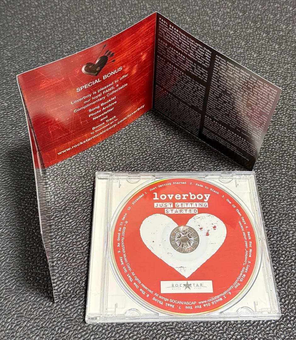 LOVERBOY / ラヴァーボーイ JUST GETTING STARTED