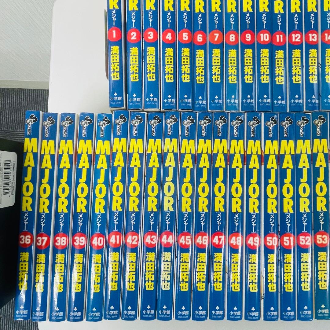 メジャー　全巻　78巻　メジャーセカンド　全巻　26巻　満田拓也　セット