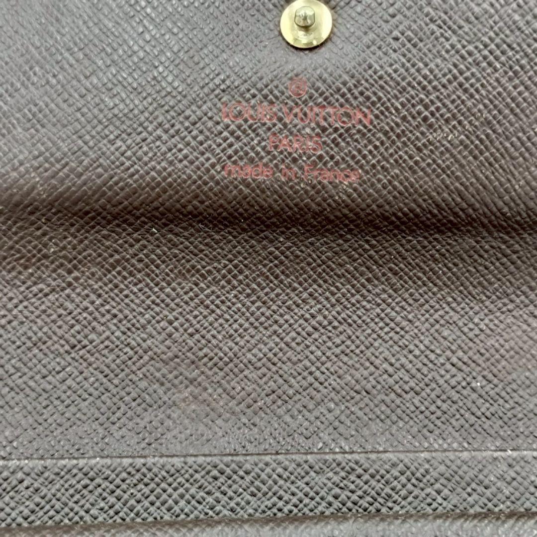 729 LOUIS VUITTON ダミエ 三つ折り財布 財布