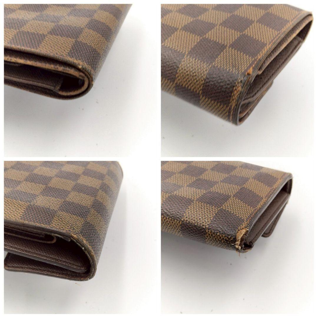 729 LOUIS VUITTON ダミエ 三つ折り財布 財布