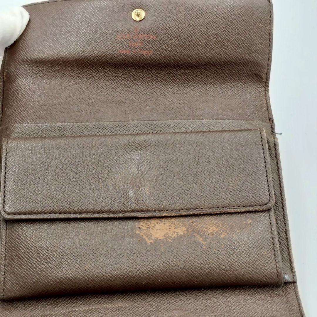 729 LOUIS VUITTON ダミエ 三つ折り財布 財布