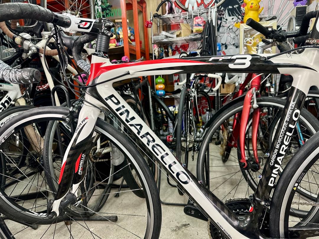 ユート！PINARELLO FP3フルカーボン全バラから製作