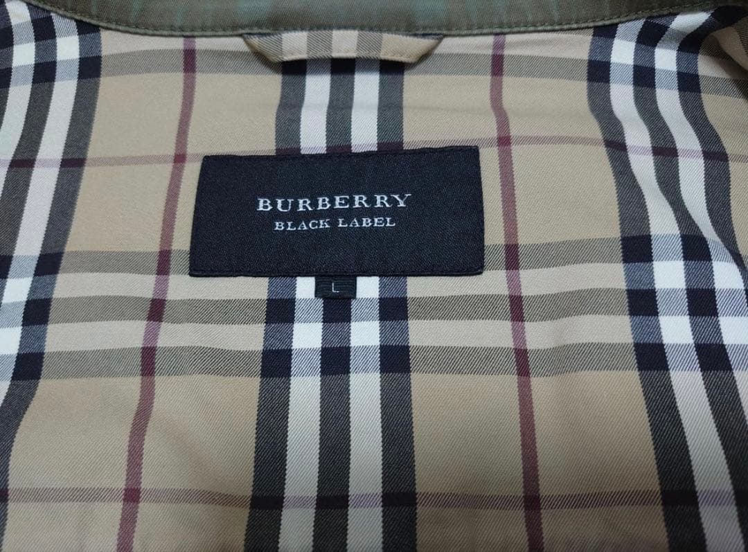 バーバリーブラックレーベル★Burberry★カーキジャケット・コート