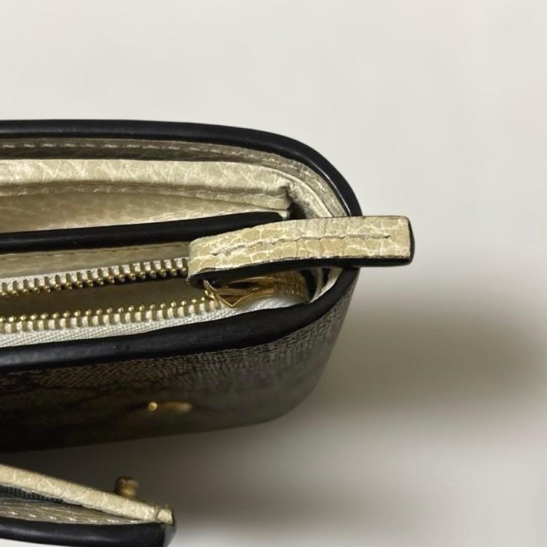『週末限定値下げ！』GUCCI ダブルGウォレット　ホワイト