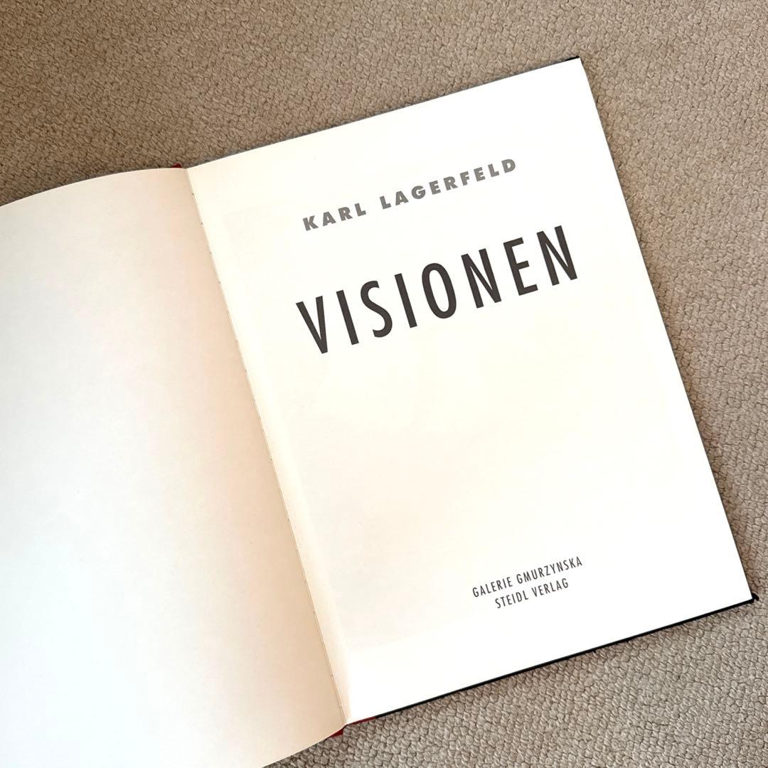 Karl Lagerfeld \"Visionen\" アートブック