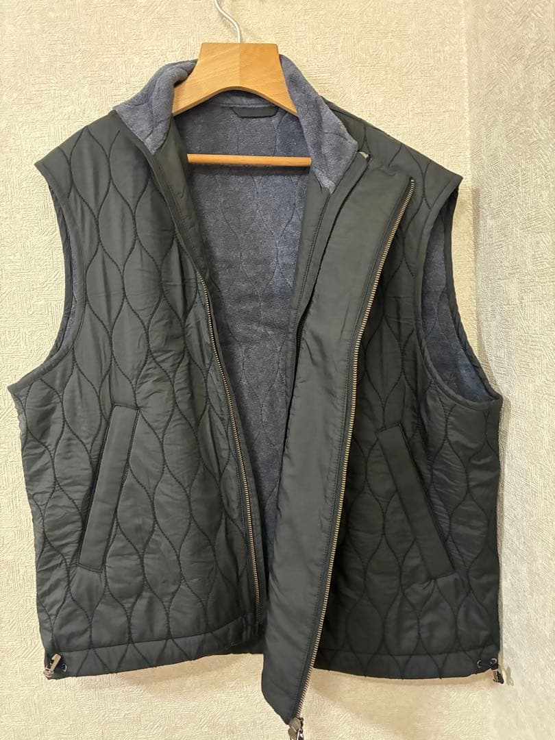 【美品】UJOH キルティング ベスト ブラック size 2 日本製 モード