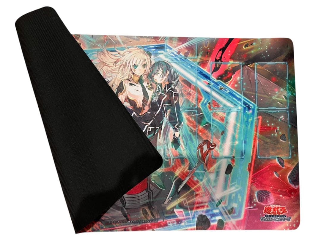 遊戯王 閃刀姫 プレイマット 未使用品 サテライトショップ限定 ケース付き