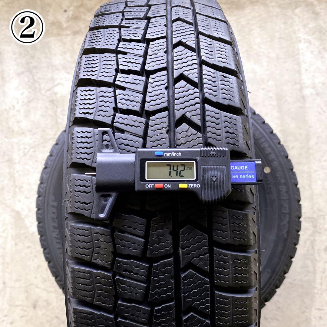 ダンロップ ウインターマックス02 155/65R14 2020年製 冬タイヤ