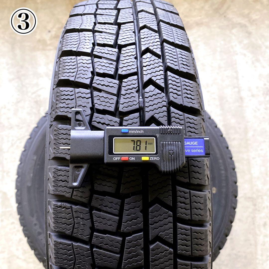ダンロップ ウインターマックス02 155/65R14 2020年製 冬タイヤ