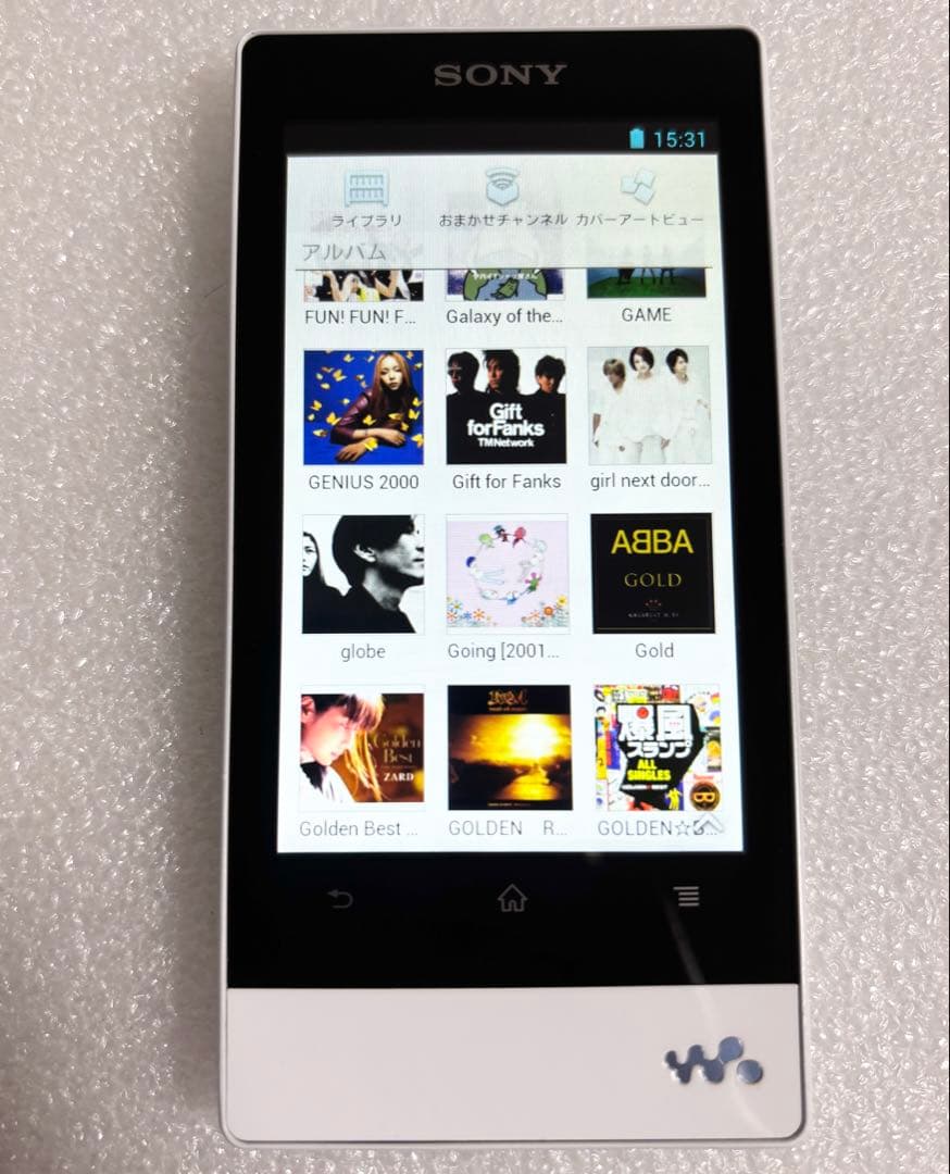 【美品　バッテリー良好】　SONY ウォークマン　NW-F805 16GB しろ