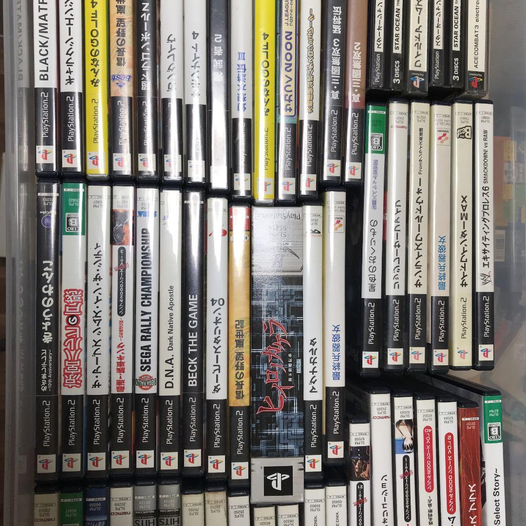 PS2 ソフト大量！58枚！バラ売り可能！⭐️