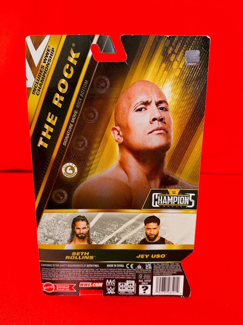 WWE The Rock ザ・ロック プロレス フィギュア