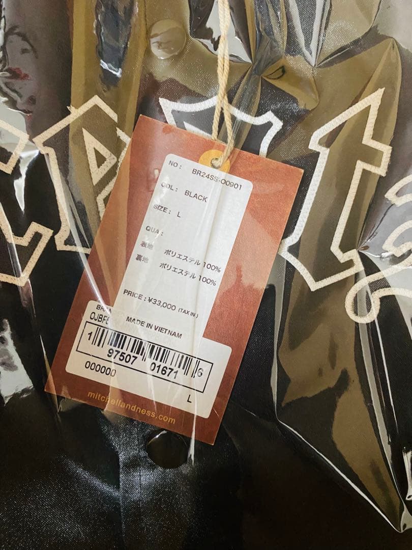BADHOP BREATH×MITCHELL&NESS SATIN J