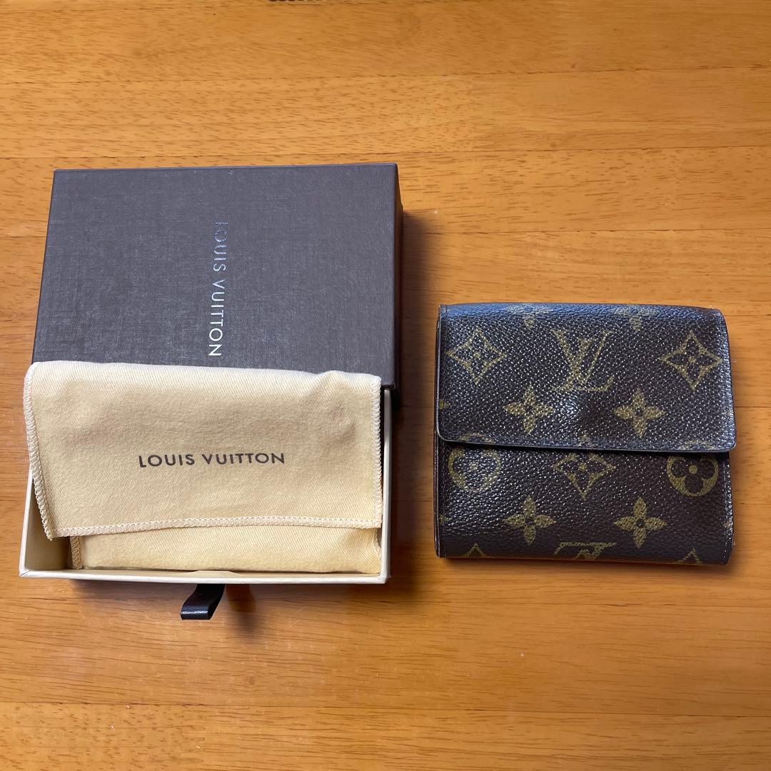 ルイヴィトン 財布＆Lacy Ribbon レース付き2色セット(3足セット）