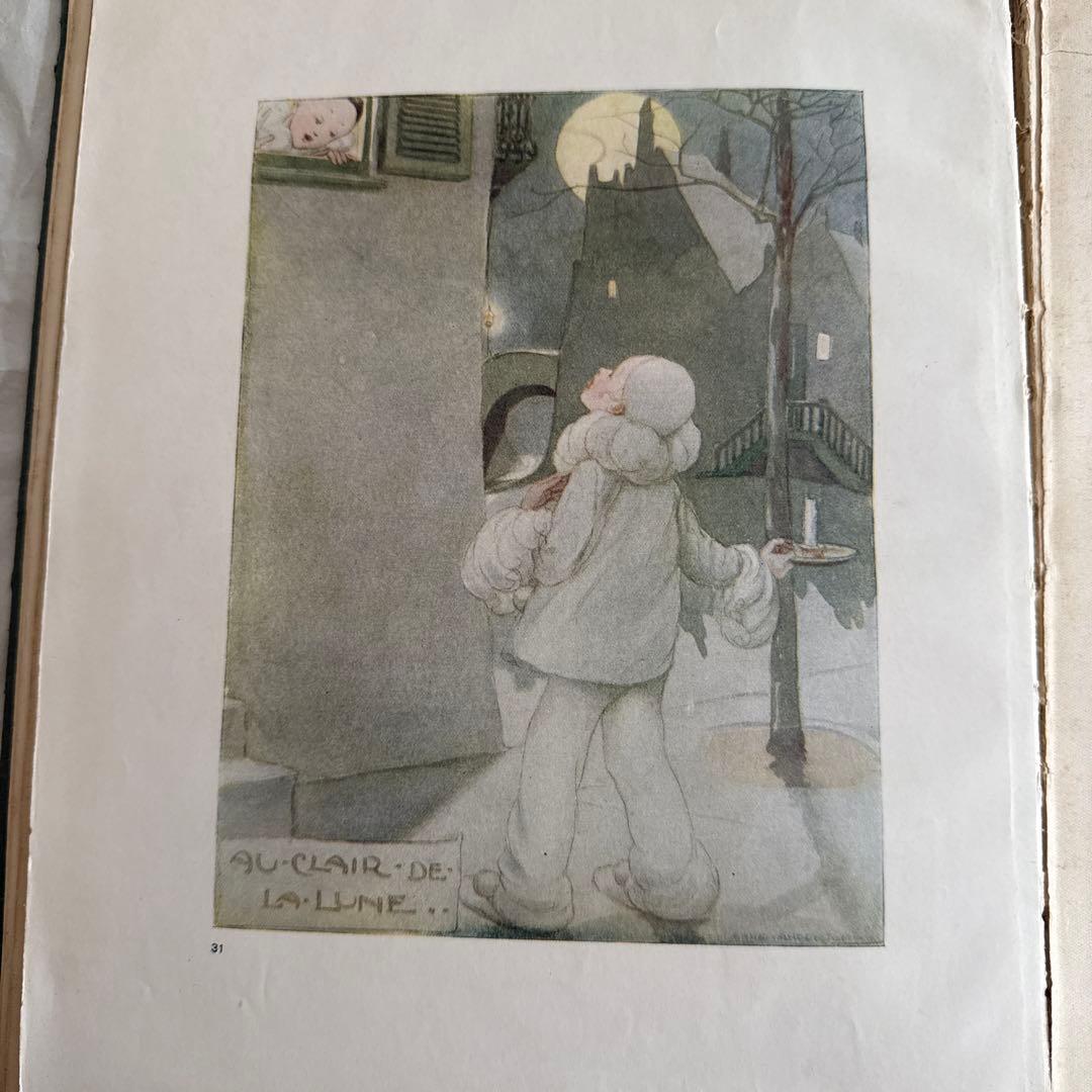 稀少フランス楽譜絵本アンティーク洋書イギリス古書ジャンクジャーナル児童書