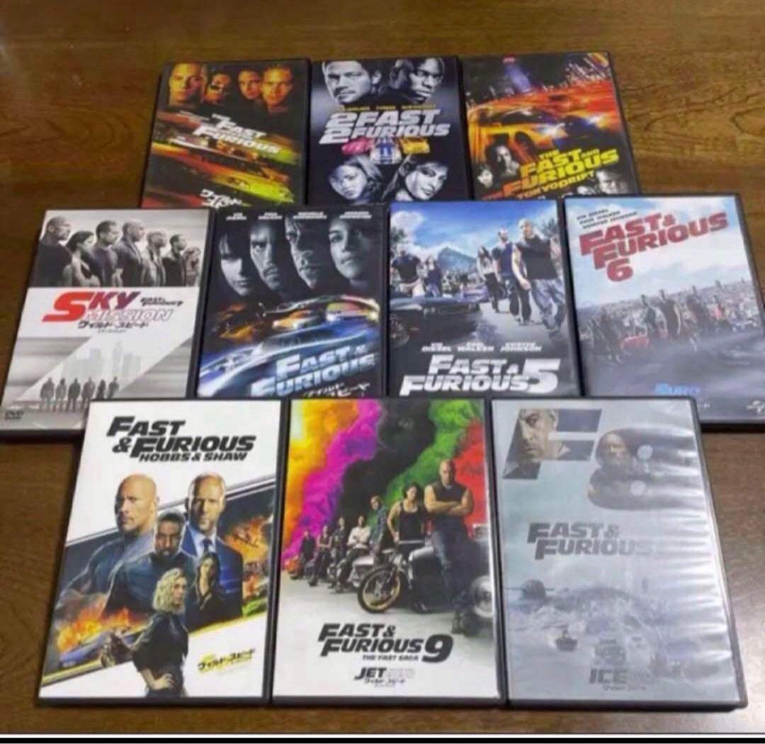 DVD吹き替えあり❤️ ワイルドスピード10作品のセットです