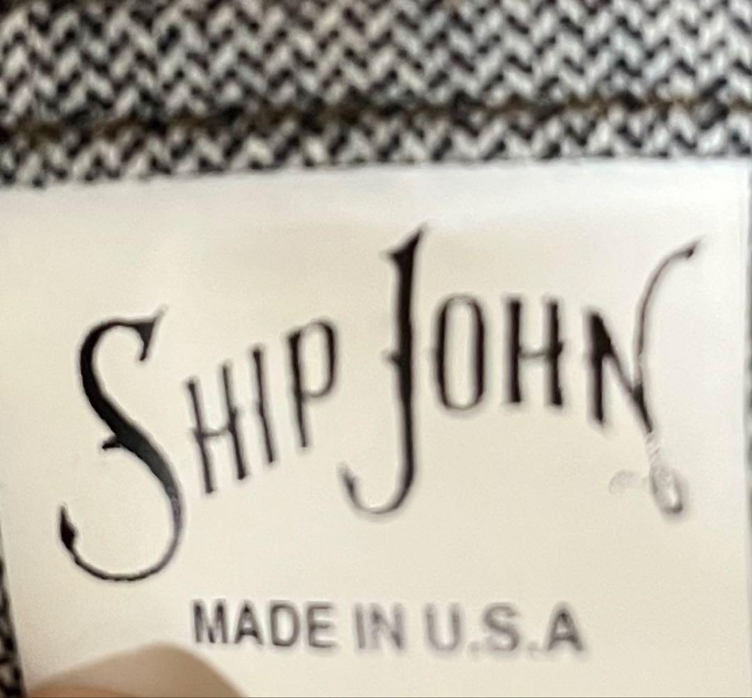 SHIP JOHN JT ジャケット　ショールカラー カバーオール