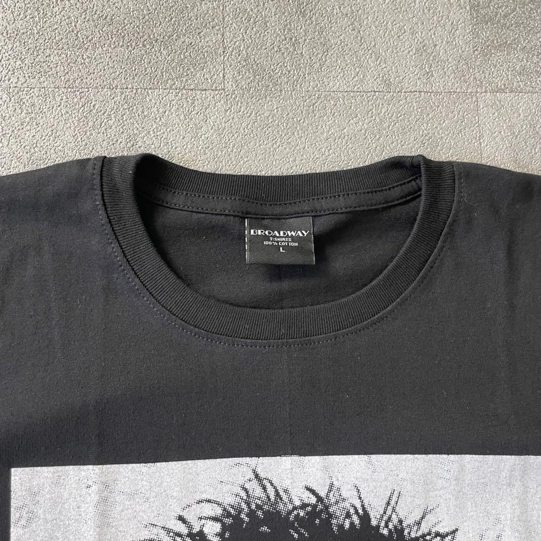 トップス Fight club Brad Pitt s/s print tee black
