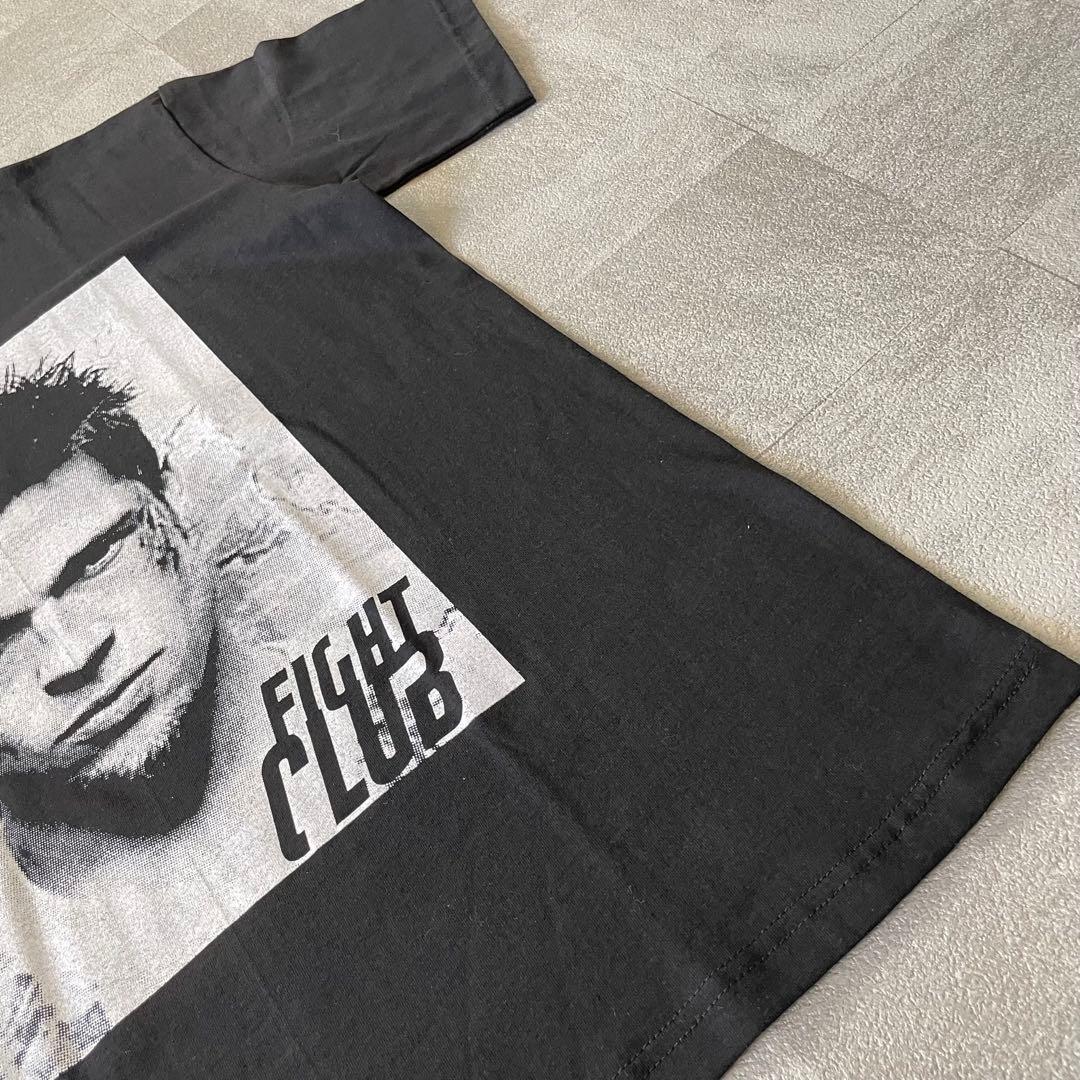 トップス Fight club Brad Pitt s/s print tee black