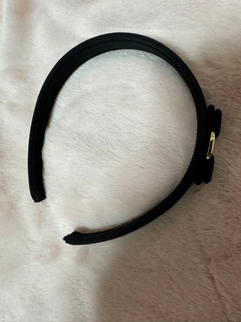 FERRAGAMO カチューシャ　Black