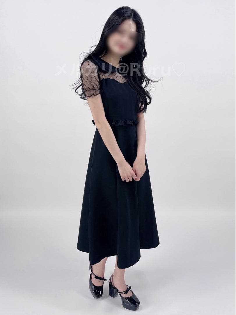 JILTU ワンピース petit frill tulle long dress